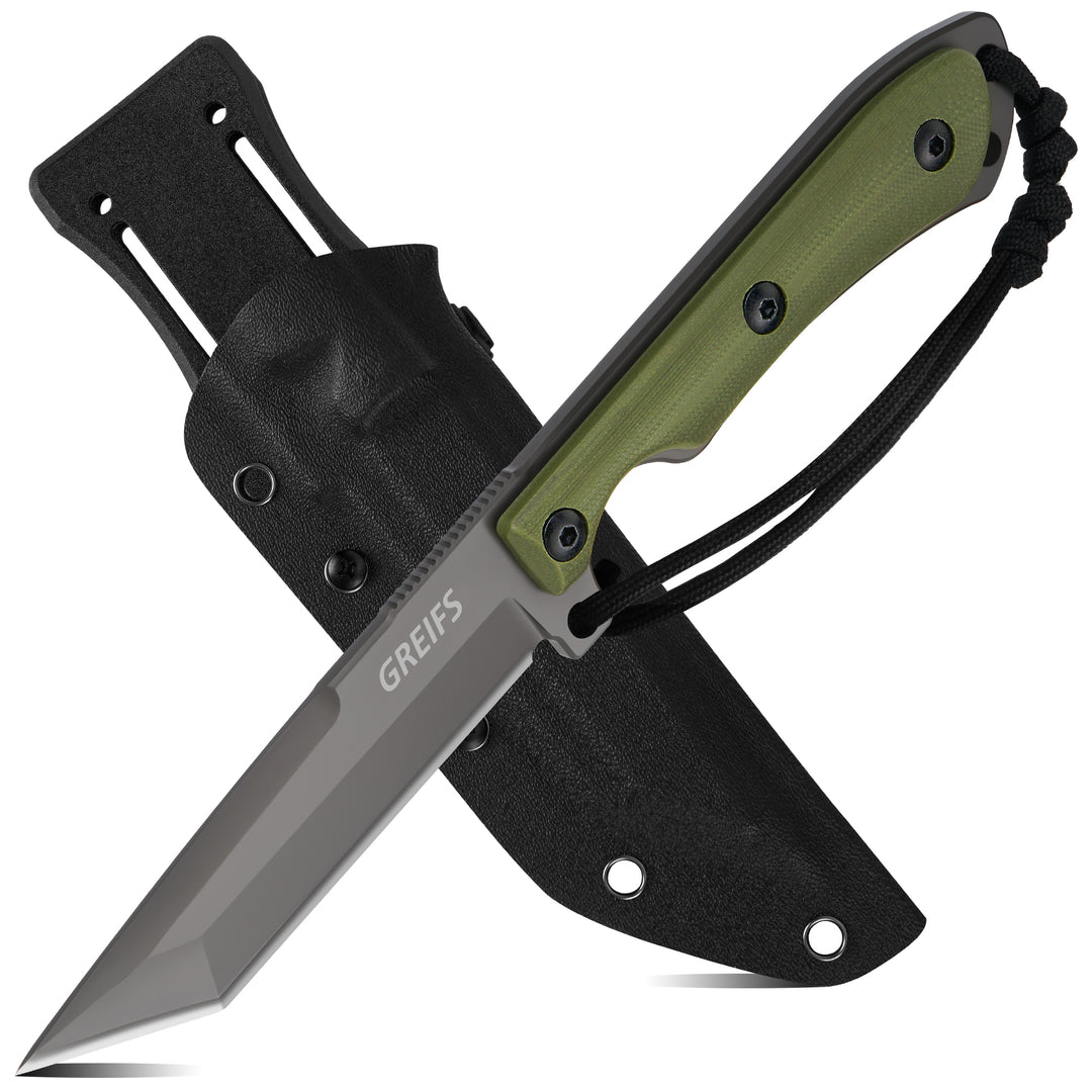 APEX Outdoor-Messer aus D2 Stahl mit Kydex Holster