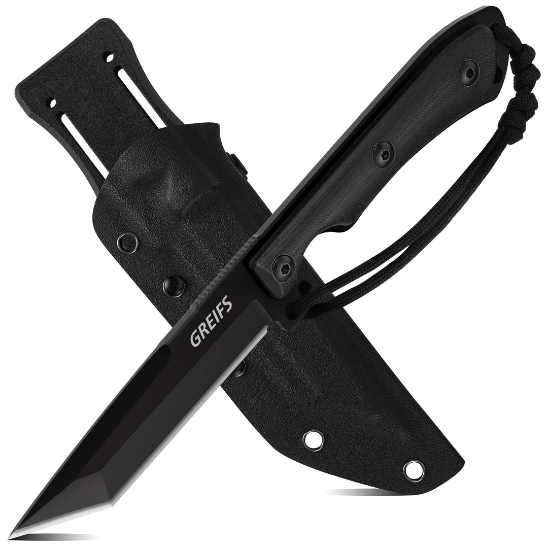 APEX Outdoor-Messer aus D2 Stahl mit Kydex Holster