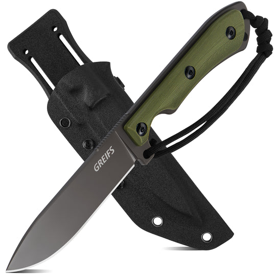APEX Outdoor-Messer aus D2 Stahl mit Kydex Holster