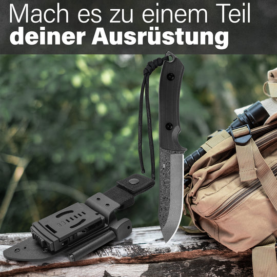 MILAN Outdoor-Messer (Damast)