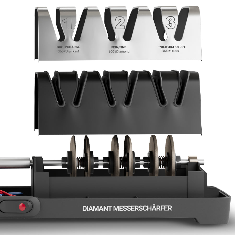 AUSTEIN® Ersatzschleifscheiben Diamant für den Messerschärfer TG2202 (alternativ Tauschgerät)