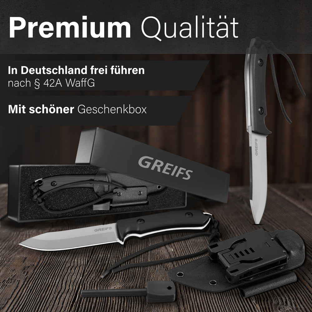 MILAN Outdoor-Messer (Silber)