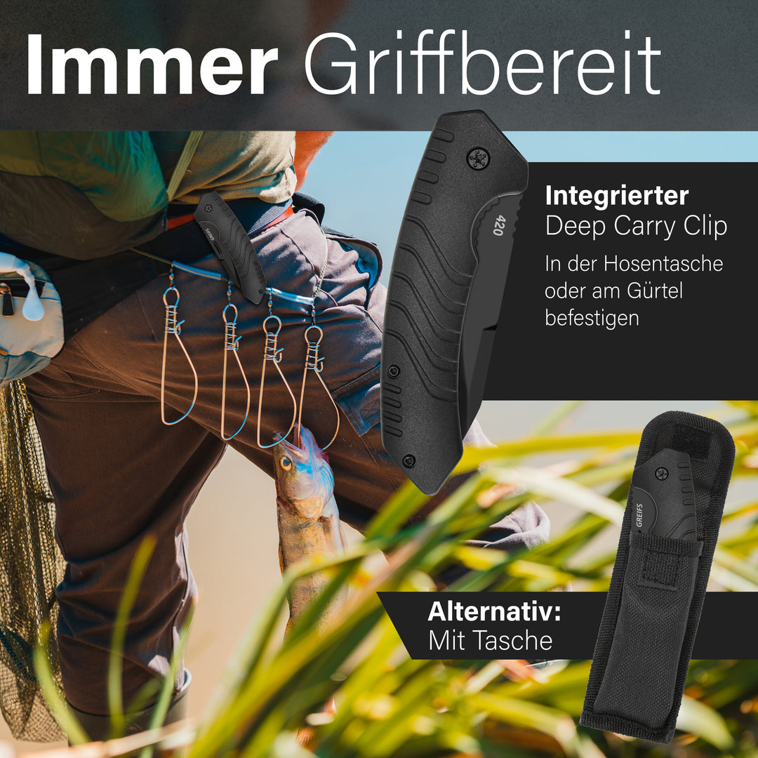 Klappmesser G1 (Full Black)
