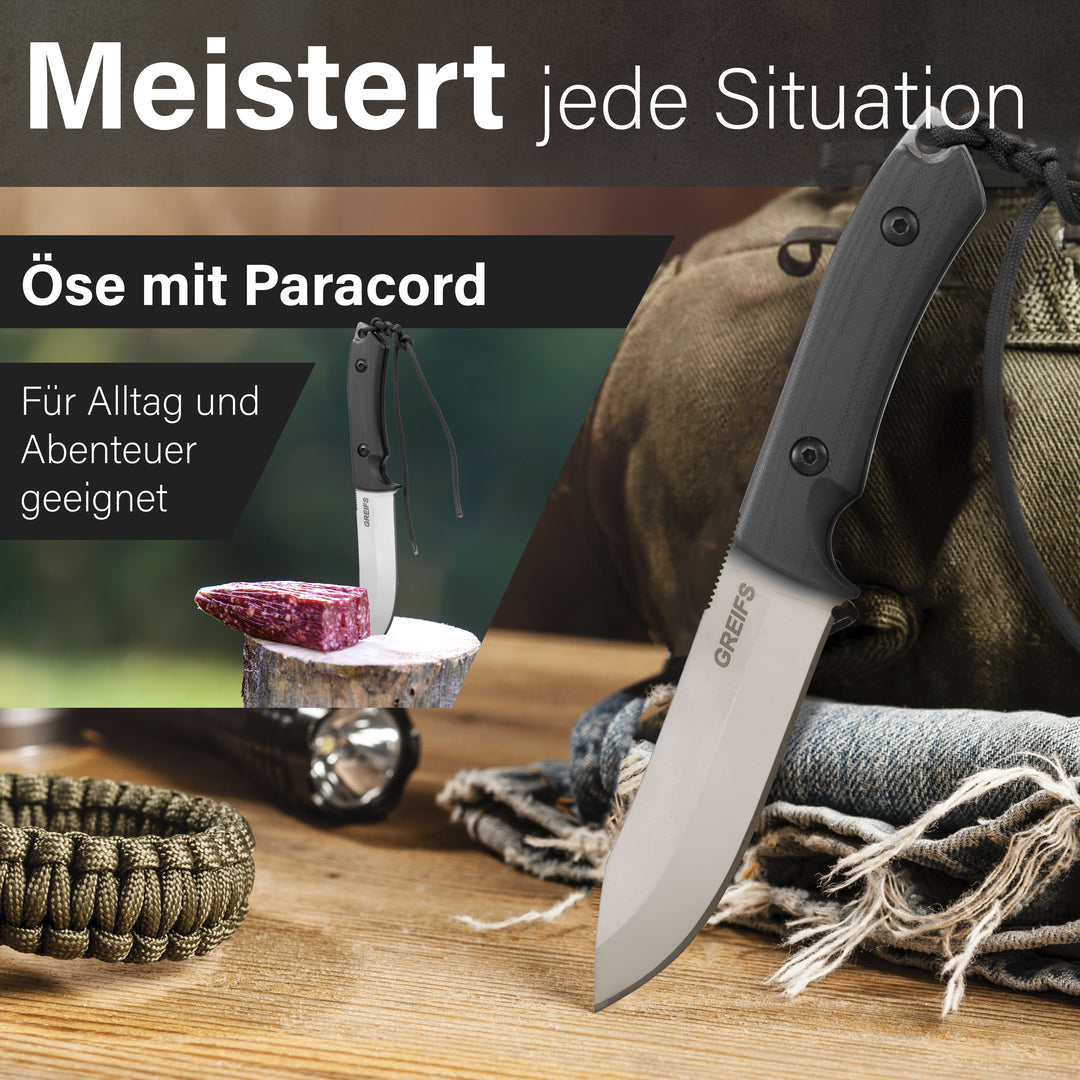 MILAN Outdoor-Messer (Silber)