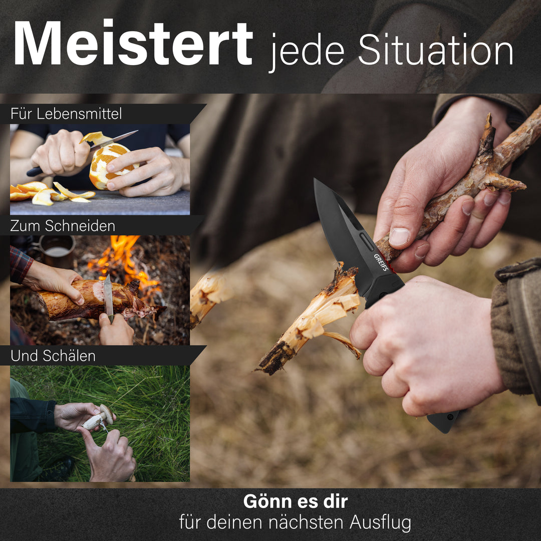 Klappmesser G1 (Full Black)