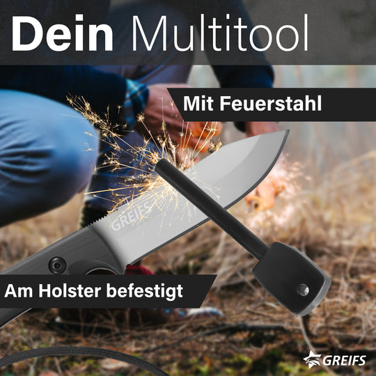 MILAN Outdoor-Messer (Silber)