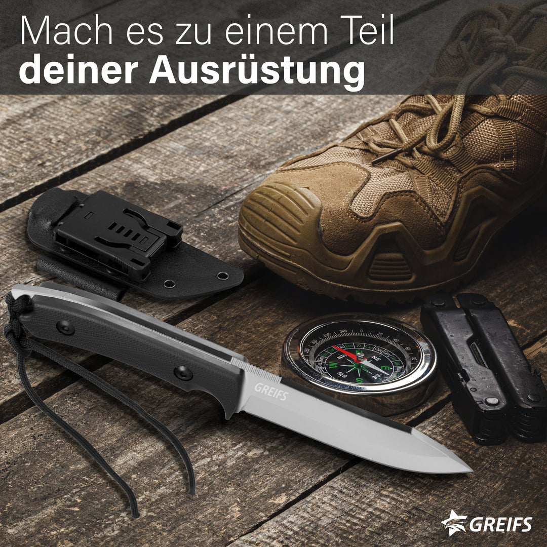 MILAN Outdoor-Messer (Silber)