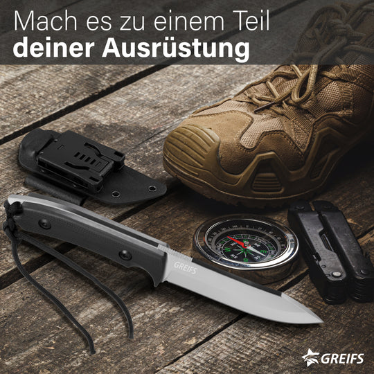 MILAN Outdoor-Messer (Silber)