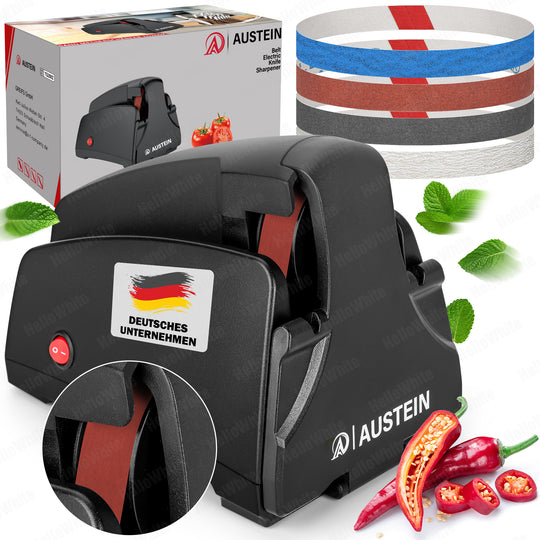 AUSTEIN® Band-Messerschärfer TG2002 Elektrischer Band Messerschleifer