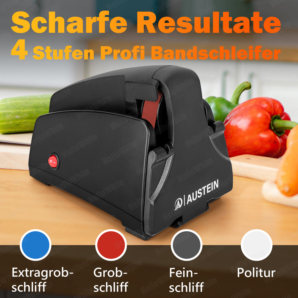 AUSTEIN® Band-Messerschärfer TG2002 Elektrischer Band Messerschleifer