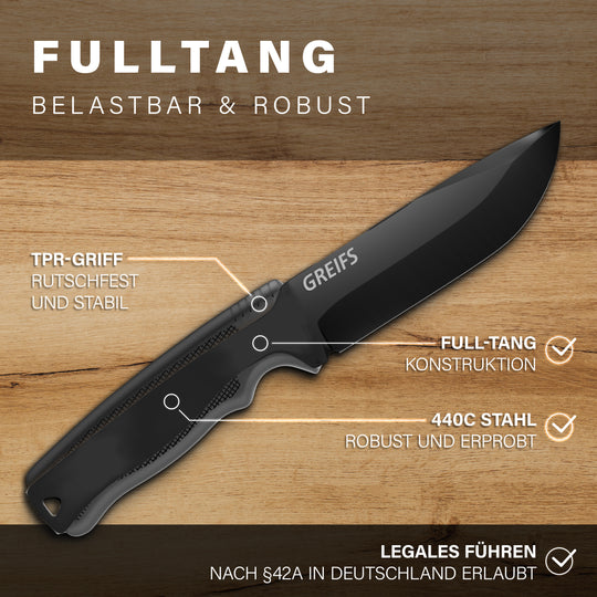 G7 Outdoor Knife (Black) 