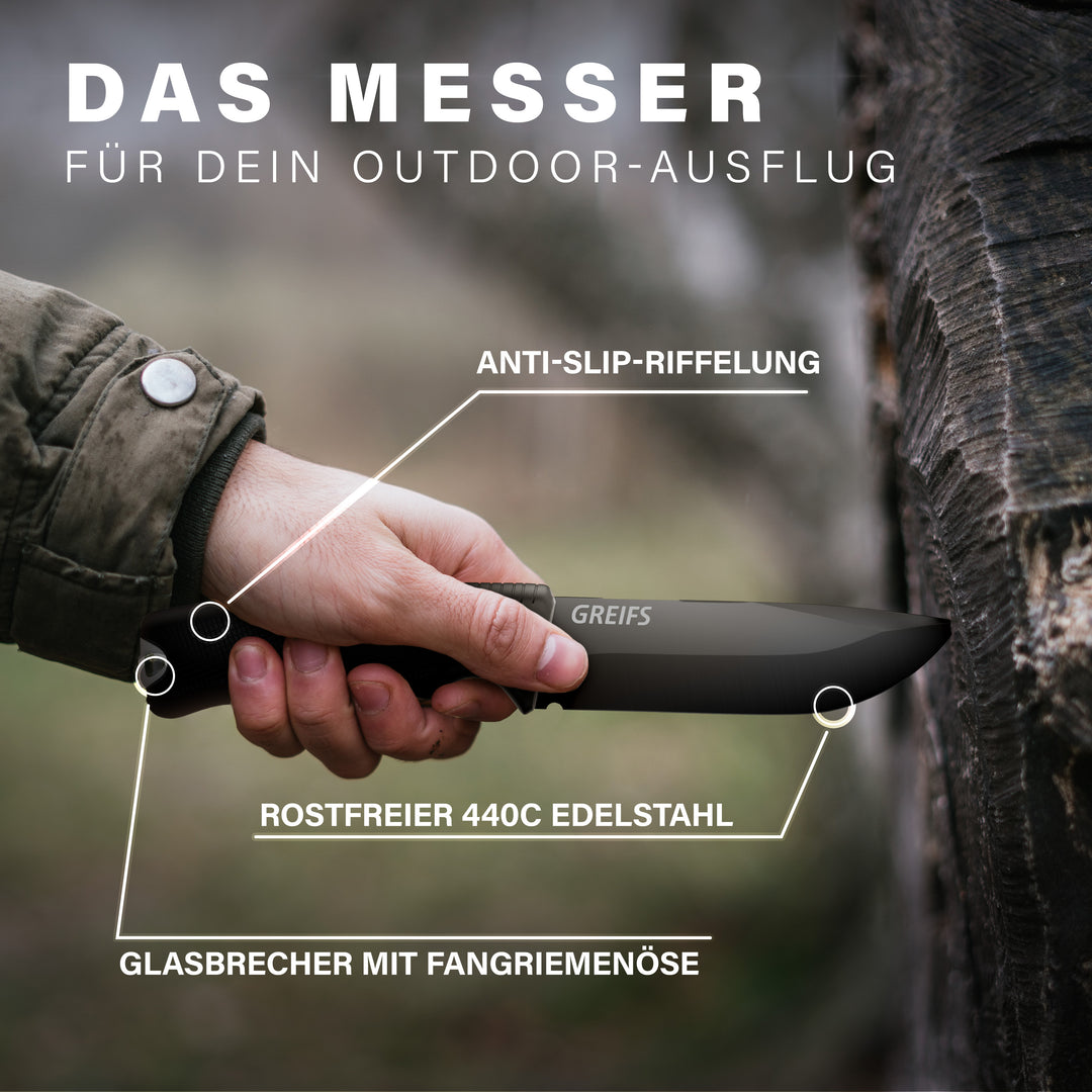 G7 Outdoor Knife (Black) 