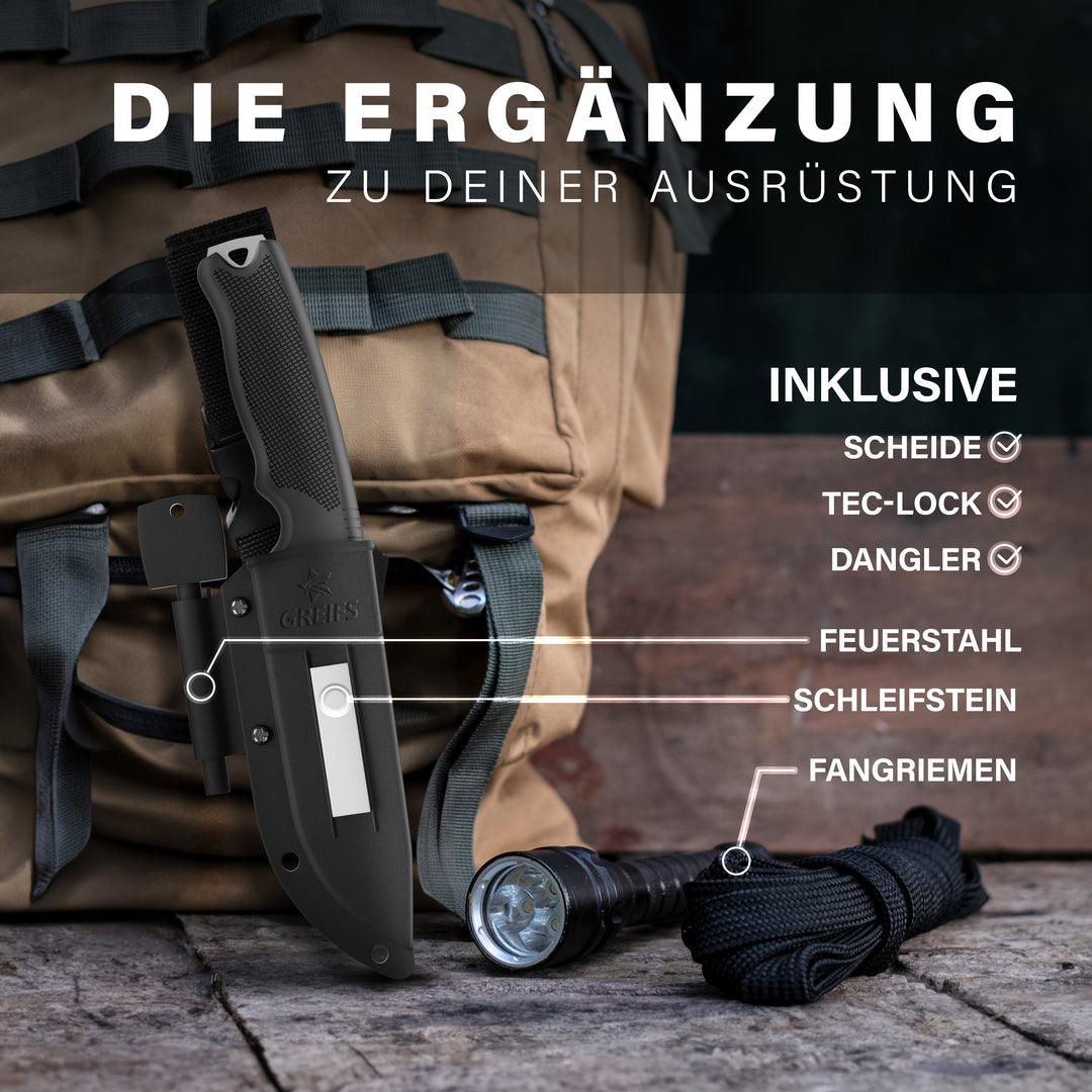 G7 Outdoor Knife (Black) 